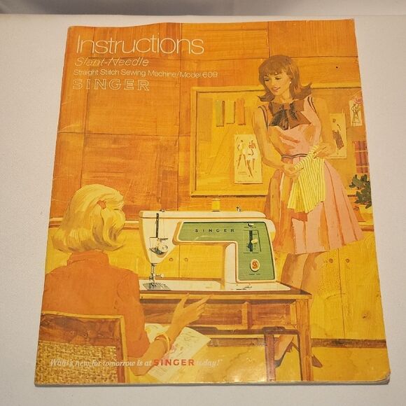 Singer Sewing Machine Instruction Manual - Picture 1 of 5